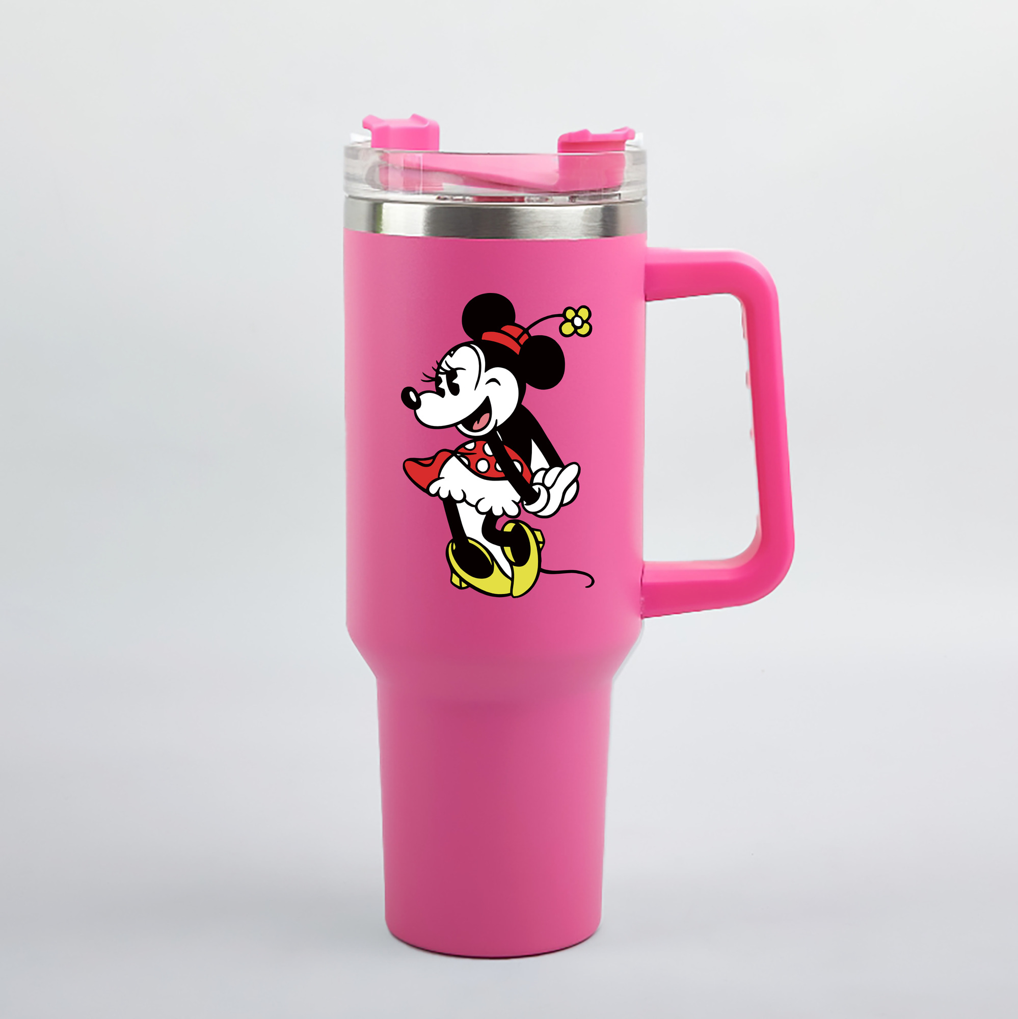（画像用） ミッキーマウス Mickey Mouse 1200mL車用タンブラー（カラープリント）